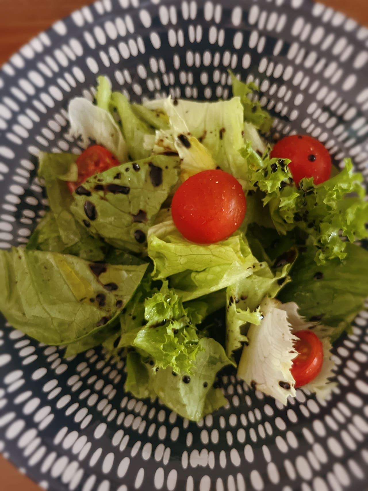 숙성 발사믹 그린 샐러드 (Insalata Verde con Aceto Balsamico Invecchiato)