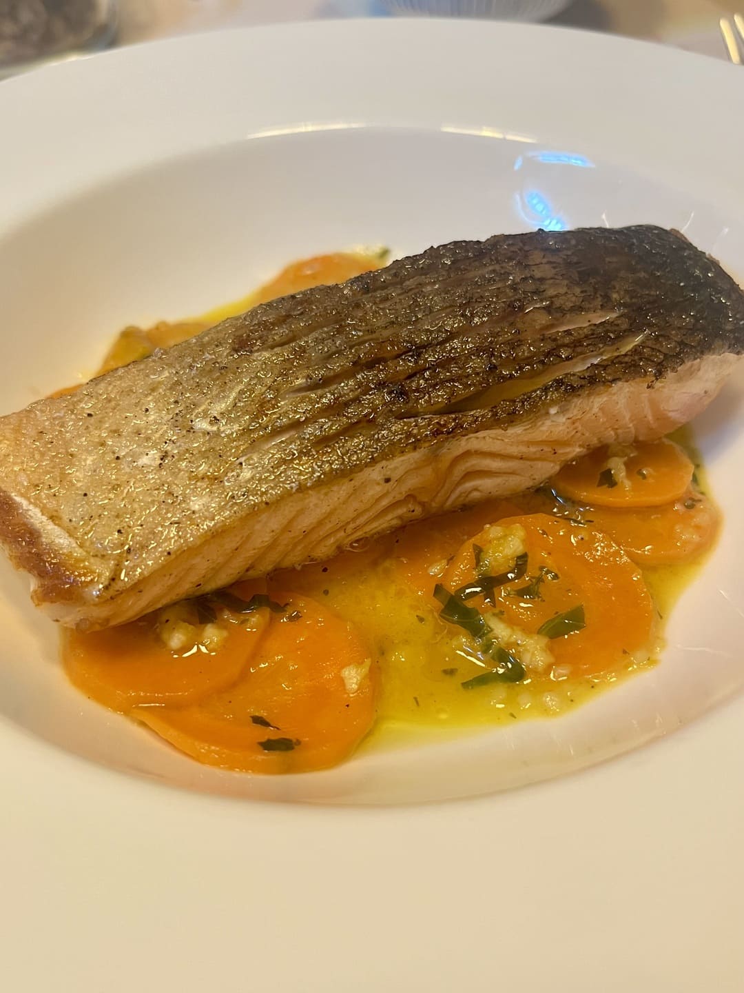 오렌지 캐럿 연어 스테이크 (Salmone alla Arancia e Carota)