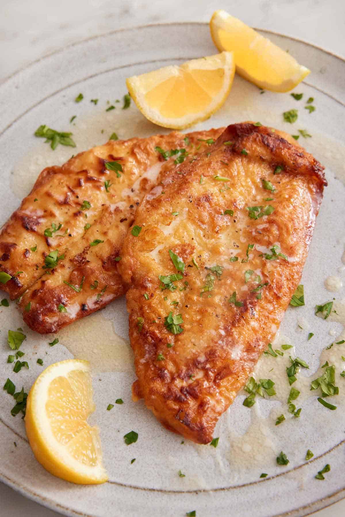 솔 뫼니에르 (Sole Meunière)